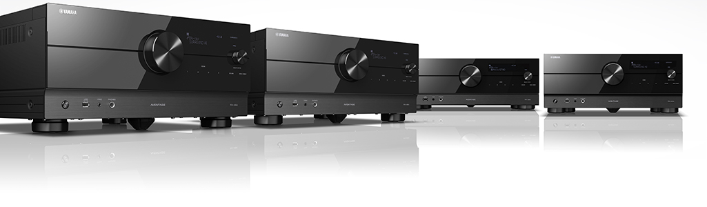 Yamaha Adentage AV Receiver on tabletop